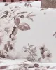 Μαξιλαροθήκη Εμπριμέ Βερονίκη 488 50X70 White-Mocha 70/30 Cott/Pol