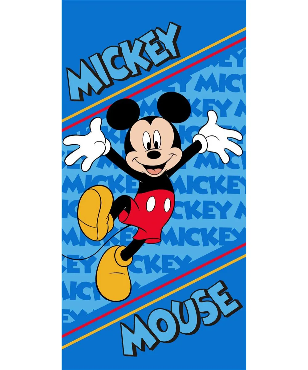 Πετσέτα Θαλάσσης Quick Dry Disney Home Mickey 177 70X140 Blue 100%  Microfiber