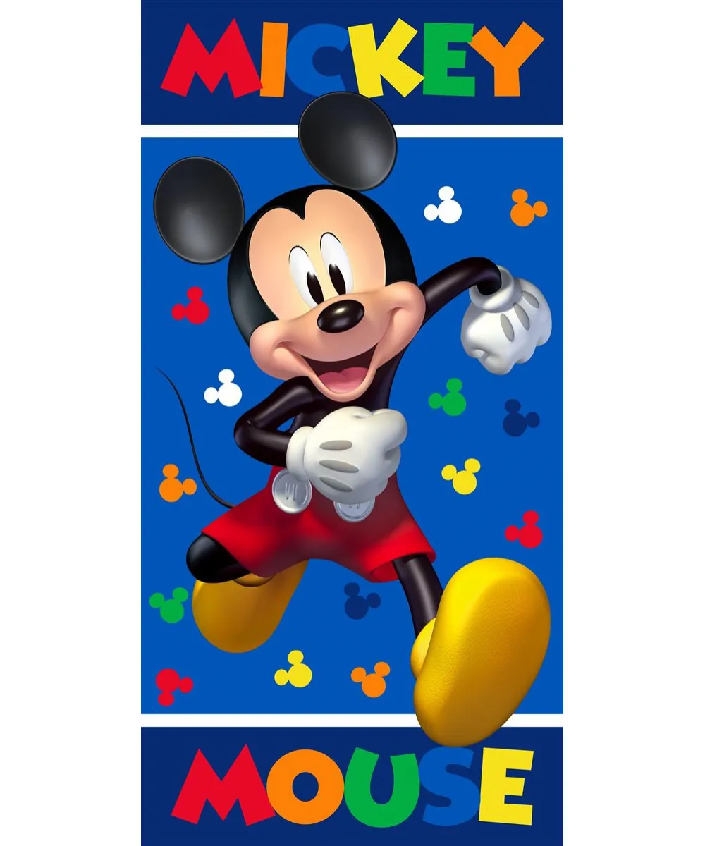 Πετσέτα Θαλάσσης Quick Dry Disney Home Mickey 178 70X140 Dark Blue 100%  Microfiber