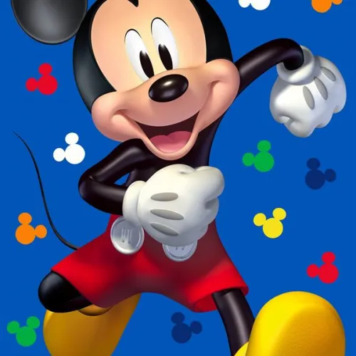 Πετσέτα Θαλάσσης Quick Dry Disney Home Mickey 178 70X140 Dark Blue 100%  Microfiber