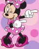 Πετσέτα Θαλάσσης Quick Dry Disney Home Minnie 182 70X140 Pastel Lilac 100%  Microfiber