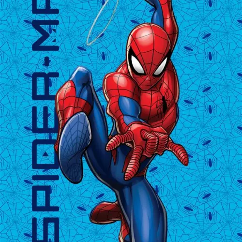 Πετσέτα Θαλάσσης Quick Dry Marvel Spider-Man 208 70X140 Sky Blue 100%  Microfiber