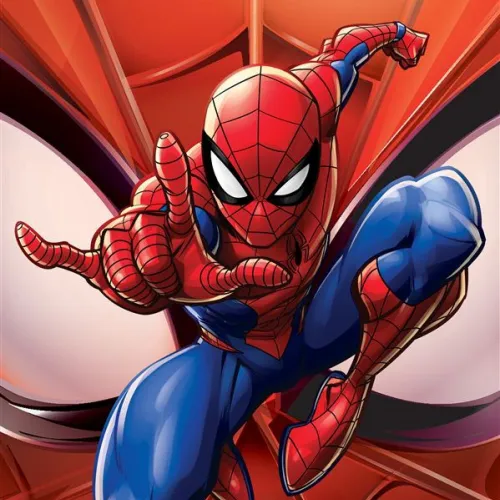 Πετσέτα Θαλάσσης Quick Dry Marvel Spider-Man 669 70X140 Red 100%  Microfiber