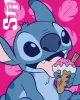 Πετσέτα Θαλάσσης Quick Dry Disney Home Lilo & Stitch 118 70X140 Fuchsia 100%  Microfiber
