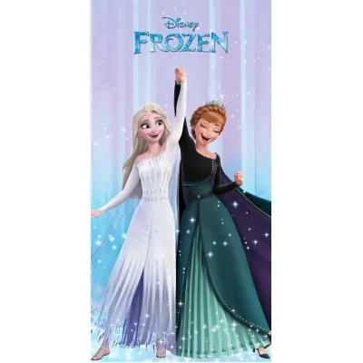 Πετσέτα Θαλάσσης Quick Dry Disney Home Frozen 183 70X140 Lilac-Ice Blue 100%  Microfiber