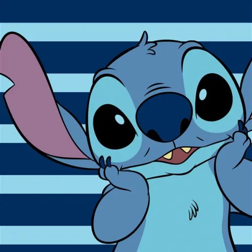 Πετσέτα Θαλάσσης Quick Dry Disney Home Lilo & Stitch 187 70X140 Dark Blue 100%  Microfiber
