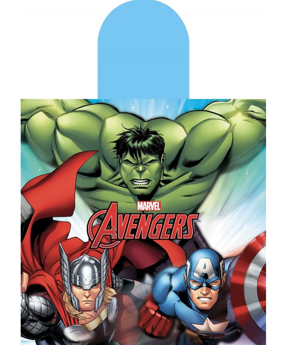 Πόντσο Θαλάσσης Quick Dry Marvel Avengers 198 50X100 White-Multi 100%  Microfiber