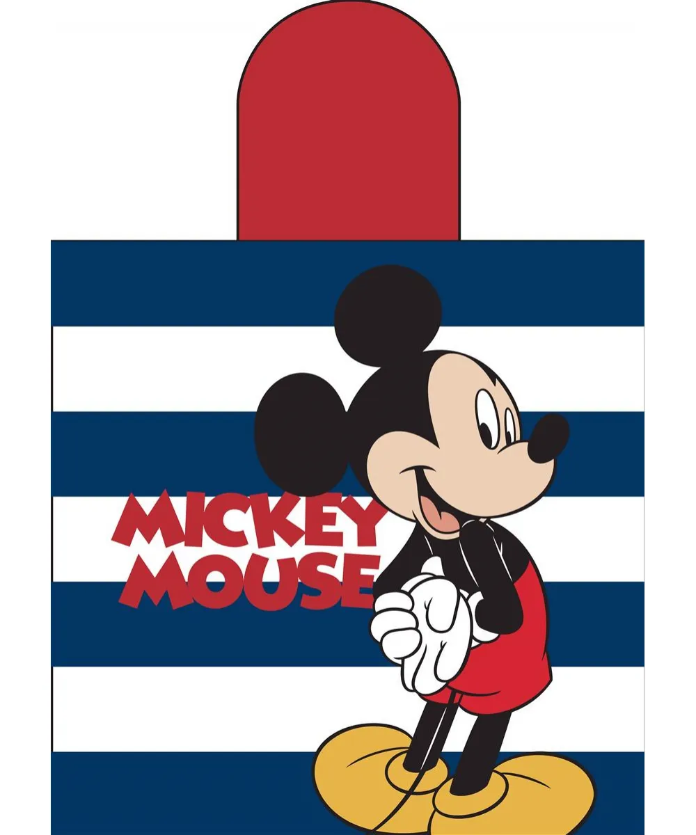 Πόντσο Θαλάσσης Quick Dry Disney Home Mickey 193 50X100 White-Dark Blue 100%  Microfiber