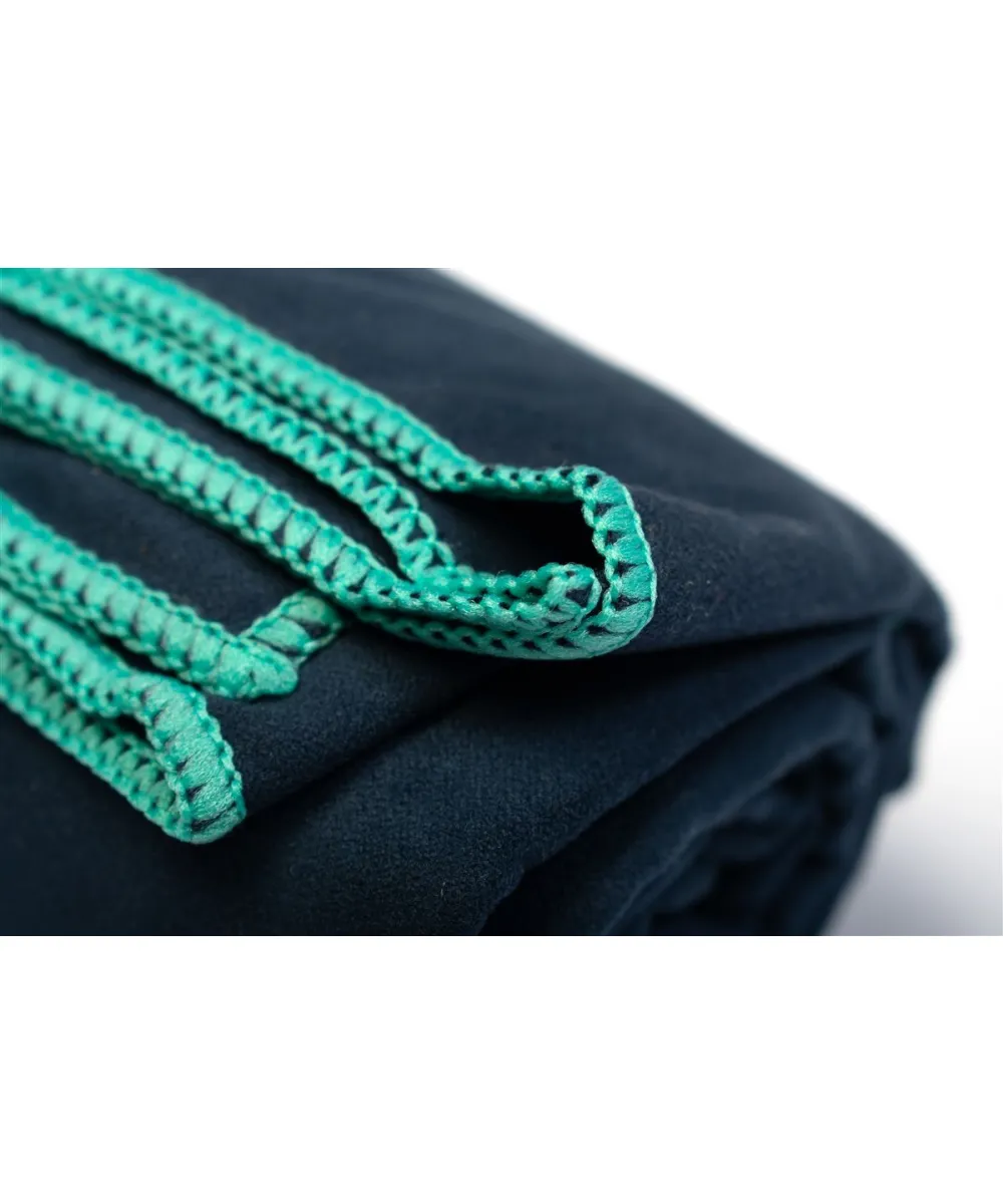 Πετσέτα Γυμναστηρίου Quick Dry 50x80 Navy Blue-Turquoise 90/10 Polyester/Polyamide
