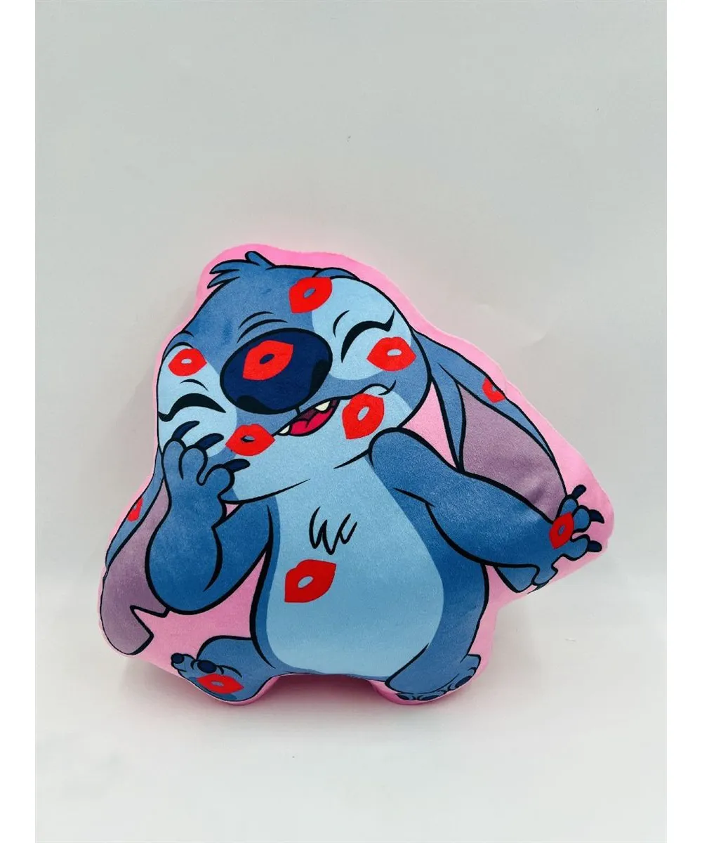 Μαξιλάρι 3D Disney Home Stitch 616 35 cm Pink 100%  Velboa