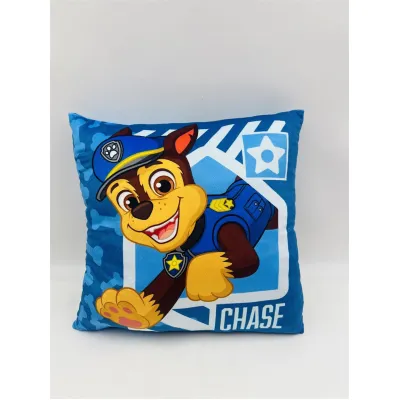 Βελούδινο Μαξιλάρι Nickelodeon Paw Patrol 608 38X38 Blue 100%  Velboa