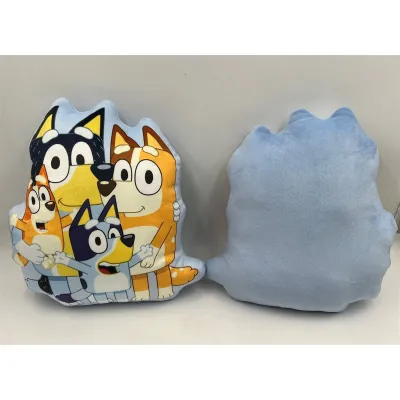 Μαξιλάρι 3D BBC Studios Bluey 620 35 cm Sky Blue 100%  Velboa
