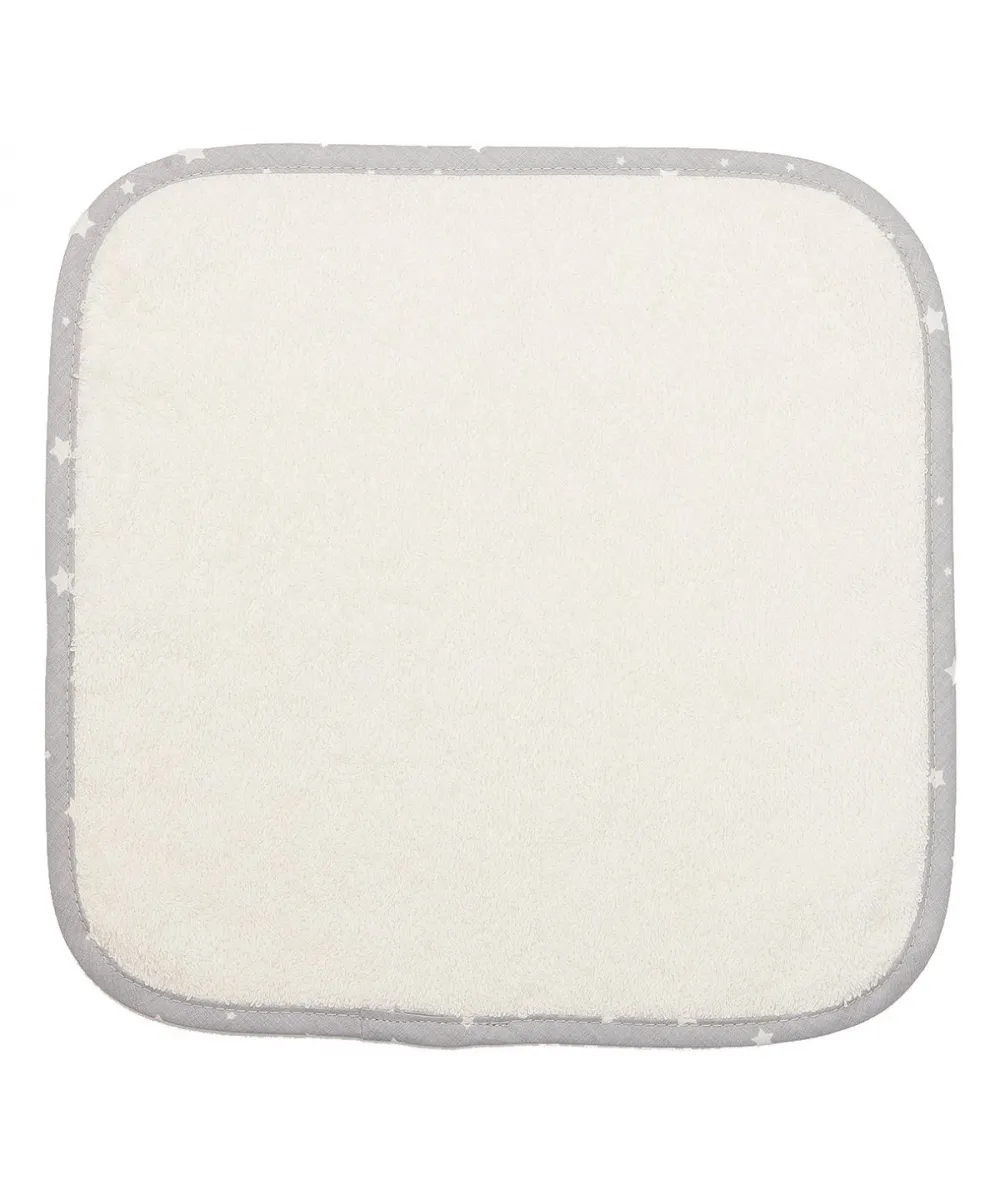 ΛΑΒΕΤΕΣ ΩΜΟΥ bebe  01 30Χ30 ΕΚΡΟΥ/ΓΚΡΙ Cotton 100%