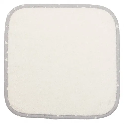 ΛΑΒΕΤΕΣ ΩΜΟΥ bebe  01 30Χ30 ΕΚΡΟΥ/ΓΚΡΙ Cotton 100% 