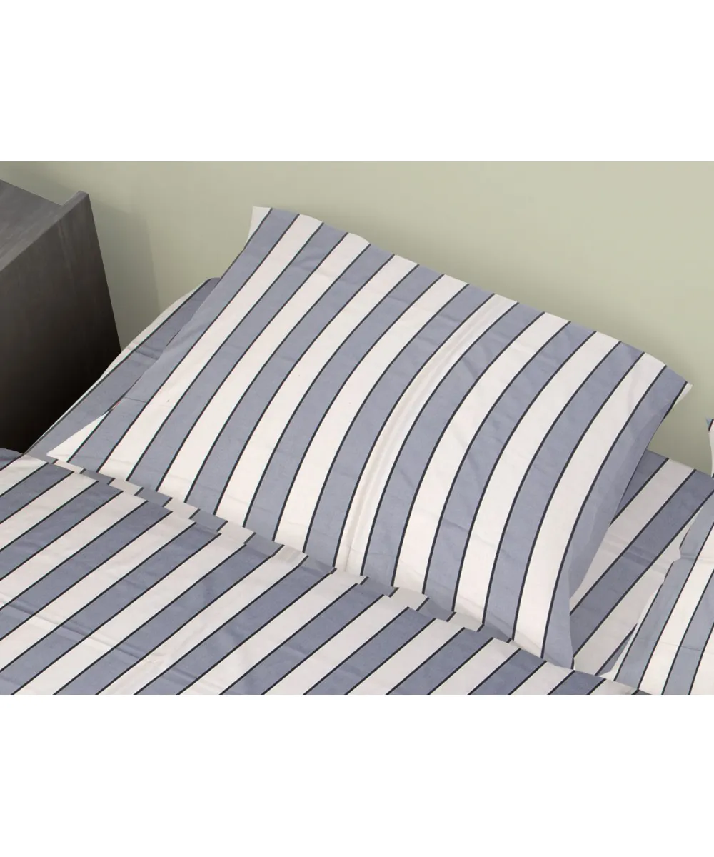 ΜΑΞΙΛΑΡΟΘΗΚΗ ΒΑΜΒΑΚΟΣΑΤΕΝ Navy 158 50Χ70 Cotton 100% ΜΑΞΙΛΑΡΟΘΗΚΗ ΒΑΜΒΑΚΟΣΑΤΕΝ Navy 158 50Χ70 Cotton 100%