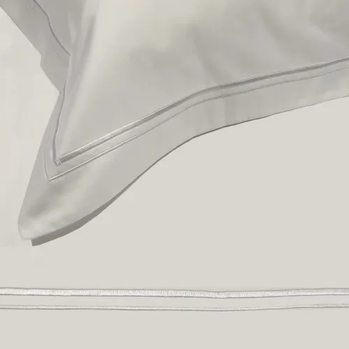 Παπλωματοθήκη Cotton Satin Plain Line TC310 Cotton 100%  Two Lines 250x230