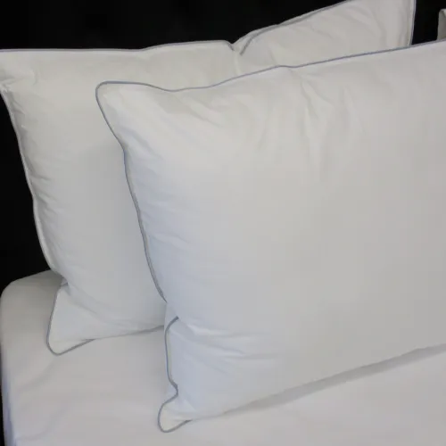 Μαξιλαρι Ύπνου 3D DOUBLE FIRM TC200 Cotton 100%  Μικροϊνών 50x70 1200γρ Μέτριο