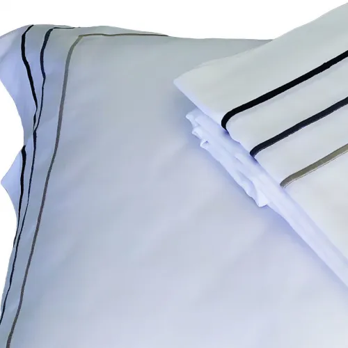 Παπλωματοθήκη Cotton Satin Plain Line TC310 Cotton 100%  Three Lines 250x230