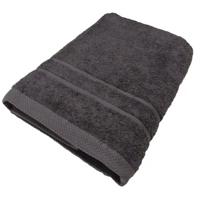 Πετσέτα Πισίνας POOL LUXURY Line Cotton 100%  600gr/m2 Γκρι 80x145