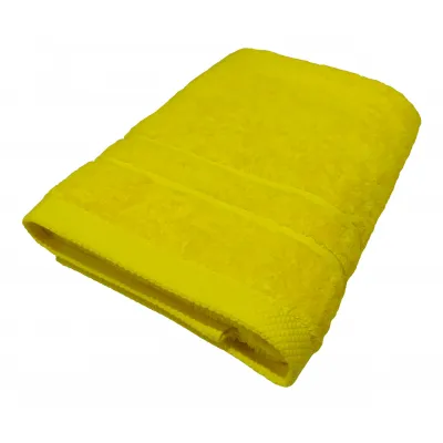 Πετσέτα Πισίνας POOL LUXURY Line Cotton 100%  600gr/m2 Κίτρινη 80x145