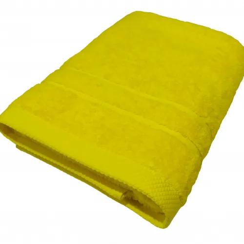 Πετσέτα Πισίνας POOL LUXURY Line Cotton 100%  600gr/m2 Κίτρινη 80x145