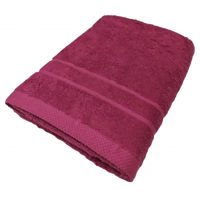 Πετσέτα Πισίνας POOL LUXURY Line Cotton 100%  600gr/m2 Βυσσινί 80x145