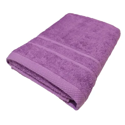 Πετσέτα Πισίνας POOL LUXURY Line Cotton 100%  600gr/m2 Λιλά 80x145