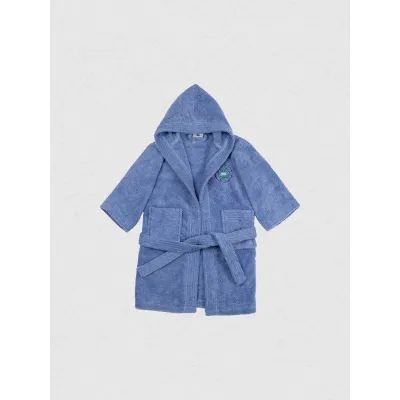 Μπουρνούζι Παιδικό Eco Blue Ηλικία 12-14