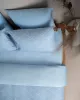 Σετ Σεντόνια Cotton Feelings 2048 Blue King Size (260x270)