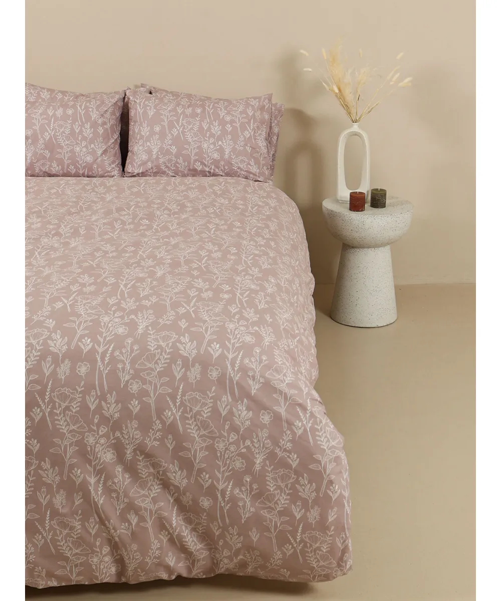 Σετ Σεντόνια Cotton Feelings 2050 Powder Υπέρδιπλο (235x270)