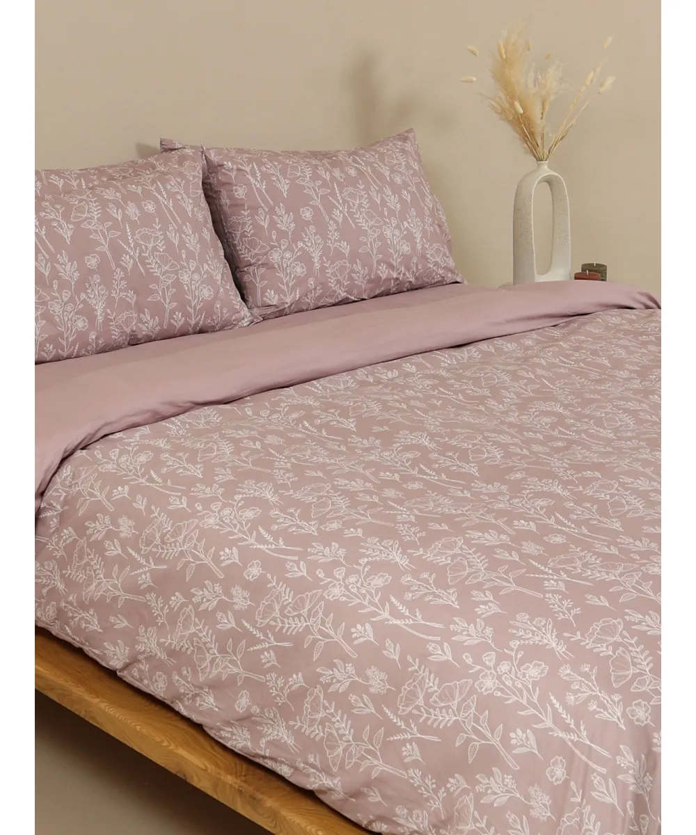 Σετ Σεντόνια Cotton Feelings 2050 Powder Υπέρδιπλο (235x270)