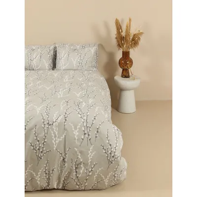 Παπλωματοθήκη Cotton Feelings 2054 Grey Υπέρδιπλη (230×250)