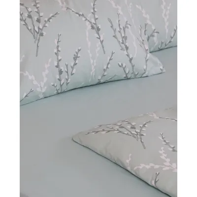 Σετ Σεντόνια Cotton Feelings 2054 Aqua Μονό με λάστιχο(105x205 30)