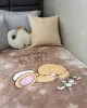 Κουβέρτα Βελουτέ Κούνιας 1550 Brown 110x140