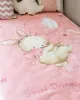 Κουβέρτα Βελουτέ Κούνιας 1545 Pink 110x140