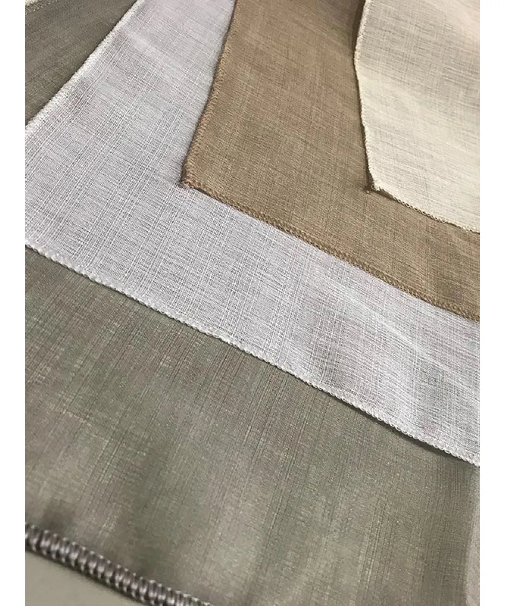 Κουρτίνα γάζα Light Grey 300x280