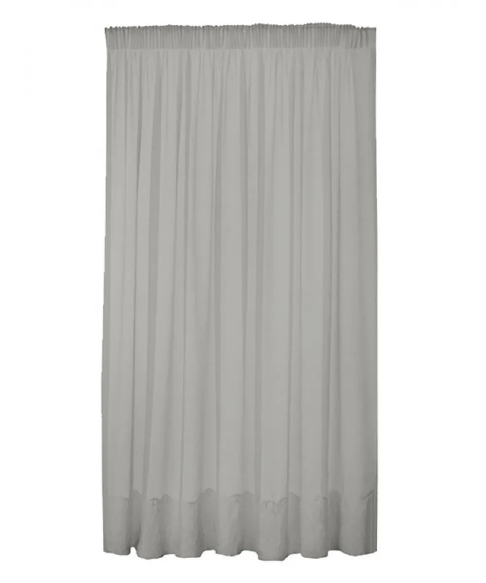 Κουρτίνα γάζα Light Grey 300x280