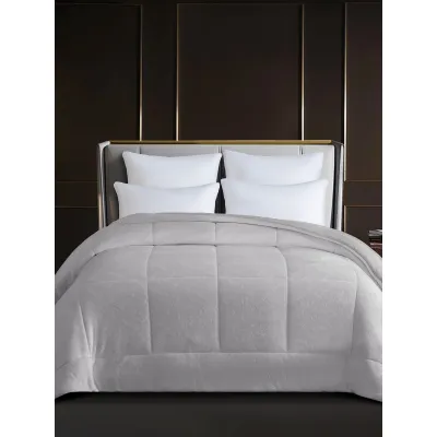 Κουβερτοπάπλωμα Dalia Light Grey Υπέρδιπλο (220x240)