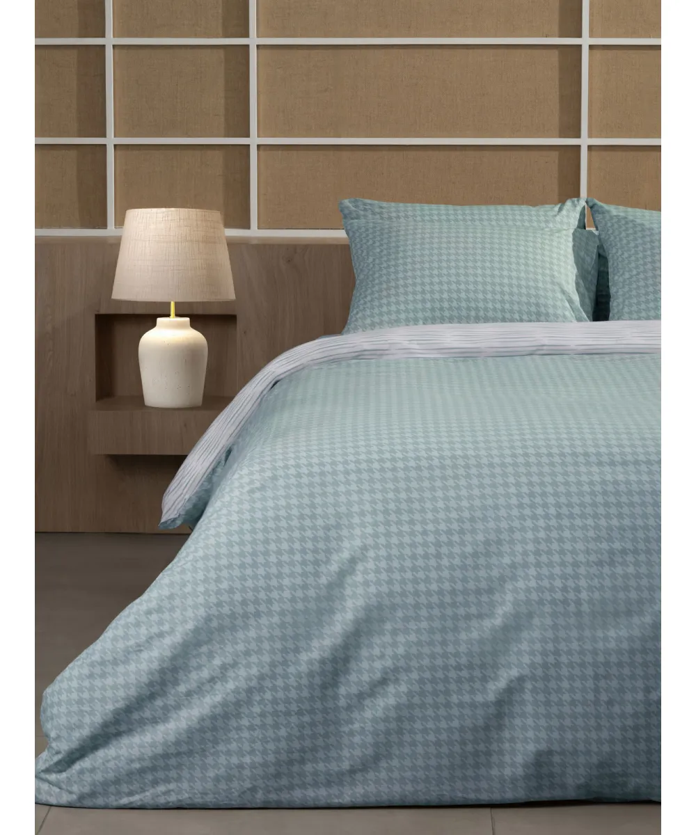 Παπλωματοθήκη Cotton Feelings 2064 Aqua Διπλή (200x250)