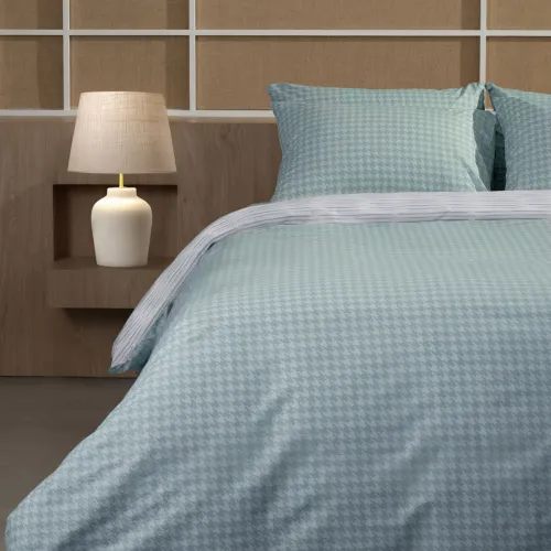 Παπλωματοθήκη Cotton Feelings 2064 Aqua Διπλή (200x250)