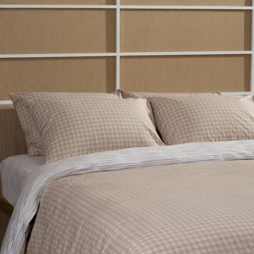 Παπλωματοθήκη Cotton Feelings 2064 Beige Διπλή (200x250)