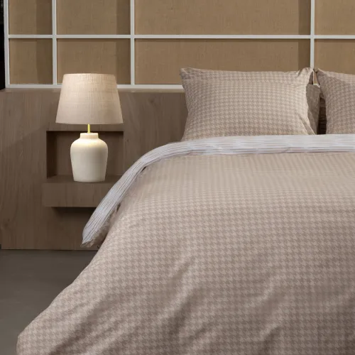 Παπλωματοθήκη Cotton Feelings 2064 Beige Διπλή (200x250)