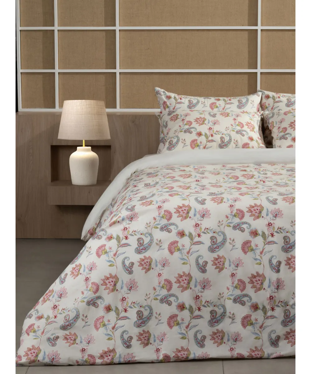 Παπλωματοθήκη Cotton Feelings 2068 Ecru Διπλή (200x250)