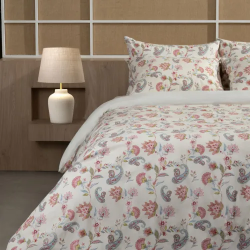 Παπλωματοθήκη Cotton Feelings 2068 Ecru Διπλή (200x250)