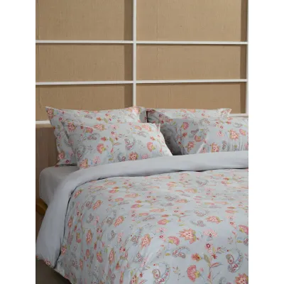 Παπλωματοθήκη Cotton Feelings 2068 Grey Διπλή (200x250)