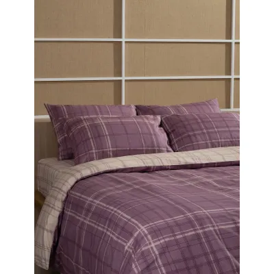 Παπλωματοθήκη Cotton Feelings 2066 Mauve Υπέρδιπλη (230x250)