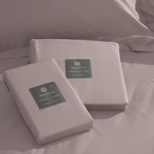 Παπλωματοθήκη Βαμβακοσατέν Omnia Powder Υπέρδιπλη (220x240)
