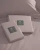 Σετ Σεντόνια Βαμβακοσατέν Omnia μονόχρωμα Powder King Size (280x300)