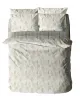Σετ Σεντόνια Menta Εμπριμέ 400 Beige Υπερδιπλο (240x260)