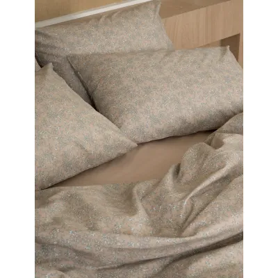 Παπλωματοθήκη Cotton Feelings 928 Beige Υπέρδιπλη (230x250)